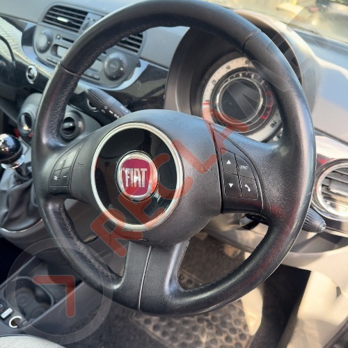 FIAT 500 LOUNGE MK2 312 3P 2008-2012 STEERING WHEEL W/SRS