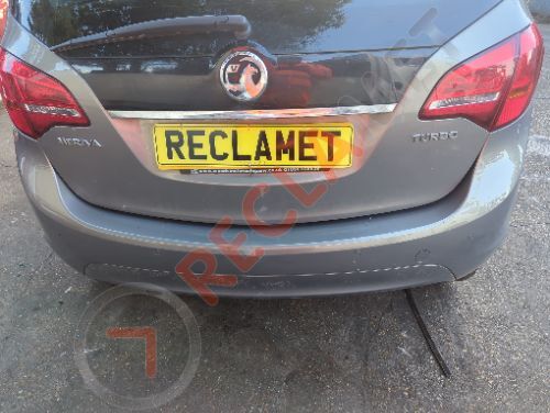 VAUXHALL MERIVA B 2010-2017 MK2 Complete Rear Bumper 4xPDC in Pepperdust 40W