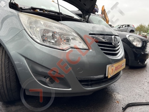 VAUXHALL MERIVA B 2010-2014 MK2 Complete Front Bumper in Silver Z179