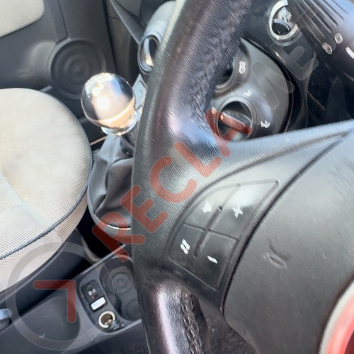 FIAT 500 LOUNGE MK2 312 3P 2008-2012 STEERING WHEEL W/SRS